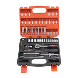 Maxbell 53 Pieces Generic Mechanics Tools and Socket Set Household Socket Wrench Set