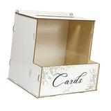 Maxbell Wooden Wedding Card Box with Slot for Engagement Ceremony Table Centerpiece