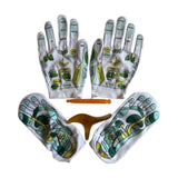 Maxbell Reflexology Socks and Gloves Tools Set for Home Use SPA Socks Acupoint Socks Ankle Socks