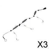 Maxbell 3xBait Cage for Fishing Long Range Throw Fishing Hooks Fishing Accessories 40g
