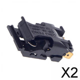 Maxbell 2xKettle Thermostat Switch Electric Kettle Parts 16A 2 Pin Replace Parts