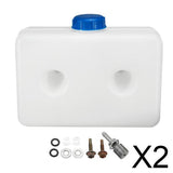 Maxbell 2xMultifunction Fuel Oil Gasoline Tank Gasoline Tank for Auto RV Car