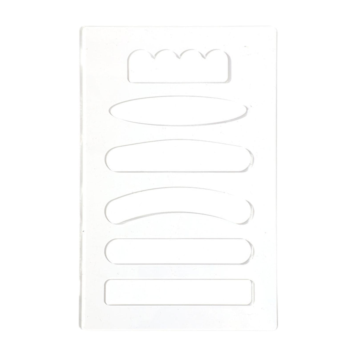Maxbell Clear Acrylic Router Jig Puzzle Piece Serving Board Router Template for Home