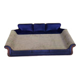 Maxbell Cat Scratcher Sofa Bed Grinding Claw Cat Scratching Board for Kitty Sleeping Blue