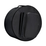 Maxbell Snare Drum Bag Dustproof Portable Snare Drum Storage Bag with Shoulder Strap 40cmx17cm Black