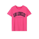 Maxbell Maxbell Women's T Shirt Summer Soft Stylish Crewneck Shirt for Vacation Trip Holiday M Rose Pink
