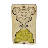 Maxbell Busy Boards Accessories Hourglass Montessori Toy Travel Toy Sensory Toys Yellow