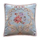 Maxbell European Throw Pillow Cover Decorative Pillowcase for Home Decor Couch Chair Blue