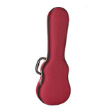 Maxbell Ukulele Case Soft Carring Case for Stage Performance Concert Beginners Gifts red