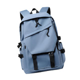 Maxbell Student Backpack Middle School Chic College Rucksack for School Daily Travel Blue
