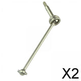 Maxbell 2x1:12 RC Car Drive Shaft Replacement Easy to Install for Wltoys 144002 124017