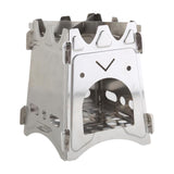 Maxbell Camping Wood Burner Compact with Carrying Bag for Emergency Garden Traveling Style C