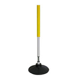 Maxbell Basketball Tumbler Training Pole Football Agility Pole for Football Practice Yellow