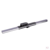 Maxbell 2pcs Car Sun Insulation Curtain UV Protection Retractable Shield Covers