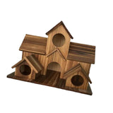 Hummingbird Nest Hanging Hut Outdoor Resting Place Nesting Wooden Bird House