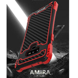Maxbell Silicone Metal Case with Built-in Screen Protector Shockproof Case Cover for Samsung Note 9 - Aladdin Shoppers