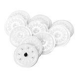 Maxbell Maxbell 10 Pcs Disposable Glue Pad Glue Gasket Flower for False Eyelashes Extension