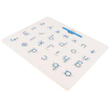 Maxbell Magnetic Tablet Magnet Lowercase Alphabet Drawing Board A to Z Learning Toy