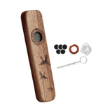 Maxbell Wooden Kazoo Wind Instrument for Party Supplies Outdoor Activities Beginners Style A