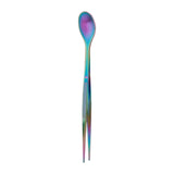 Maxbell 2in1 Spoon Tweezer Portable Dining Utensil for Celebrations Parties Catering Multicolor