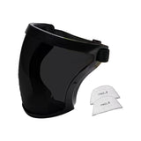Maxbell Full Face Shield Grinding Face Shield for Cutting Construction Weeds Whacking Dark Gray