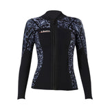 Maxbell Maxbell Wetsuit Top 3mm Neoprene Adults for Water Sports in Cold Water XL Women Grey