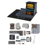 Maxbell 1:64 Parking Lot Mini Diecast Garage for Diecast Car Model Vehicle Scene Toy