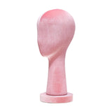 Mannequin Head Hat Holder Hat Display Stand for Styling Headdress Home Decor Height 40cm Pink