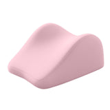 Maxbell Face Down Pillow Memory Foam Wedge Prone Pillow for Lounging Watching Movies pink