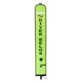 Maxbell Maxbell Scuba Diving Surface Marker Buoy SMB Safety Sausage Signal Sign Fluo Green