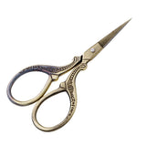 Maxbell 2pcs Vintage Embroidery Stainless Steel Scissor for Cross Stitch Sewing Tool