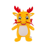 Plush Stuffed Animal Dragon Toys Soft Adorable for Home Decor Toddlers Gifts Yellow