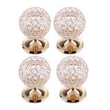 Maxbell 4x Bling Crystal Votive Tealight Candle Holders Wedding Table Centerpieces