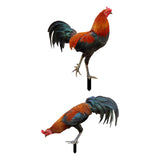 Maxbell Garden Stakes Decoration Yard Stakes Animal Sculpture for Garden Patio Fence Style A and B