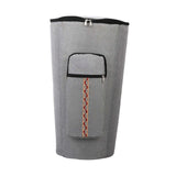 Maxbell Djembe Bag Anti Collision Adjustable Shoulder Straps African Drum Carry Case Gray 12 inch