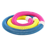 Maxbell Weighted Hoop PVC Abdominal Toner Portable Fitness Rings for Adults Gym Home