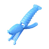 Maxbell Crawfish Sheller Manual Kitchen Tool Shrimp Peeler for Home Party Restaurant Blue