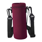 Maxbell Water Bottle Carrier Drink Bottle Bag for Outdoor Activities Red S