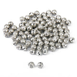 Maxbell 2x 00pcs Antique Tibetan Silver Spacer Beads DIY Jewelry Bracelet Craft Findings