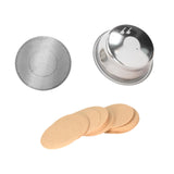 Maxbell Coffee Pod Filter Basket Kitchen Accessories Home 54 mm Coffee Filter Basket Set B