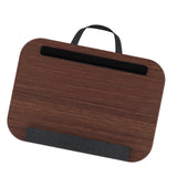 Maxbell Laptop Lap Desk Multifunctional Writing Computer Table for Bed Travel Dark Brown