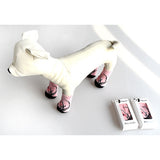 Maxbell Maxbell Set 4 Waterproof Pet Dog Socks Puppy Anti-slip Boots Paw Protection 003 - L