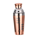Maxbell Stainless Steel Cocktail Shaker Bar Tool for Drink Bar Accessories Traveling rose gold