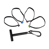 Maxbell Fly Fishing Tippet Spool Holder Fishing Leader Tippet Holder for Salmon Carp with 4 Spool Tender