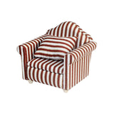 Maxbell Miniature Sofa for Dollhouse 1/12 Scale for Fairy Garden DIY Scene Dollhouse