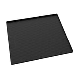 Maxbell Dryer Pad Silicone Prevent Water Spilling Washer and Dryer Cover for The Top black 60x60cm