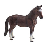 Realistic Horse Figurine Toy Office Collectible Simulation Farm Animal Model Style C