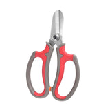 Maxbell Gardening Scissors Professional Floral Scissors for Fruits Picking Home Yard Rose Red Gray