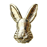 Maxbell Rabbit Knob Single Hole Handle with Screw for Kitchen Cabinet Dresser Closet Gold