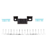 Maxbell 3x16 Pin Female Wire Sockets Connector OBDII Car Auto Adapter J1962 Housing